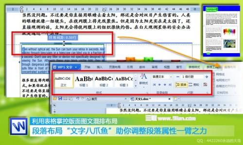 WPS2012文字排版通用技巧点睛