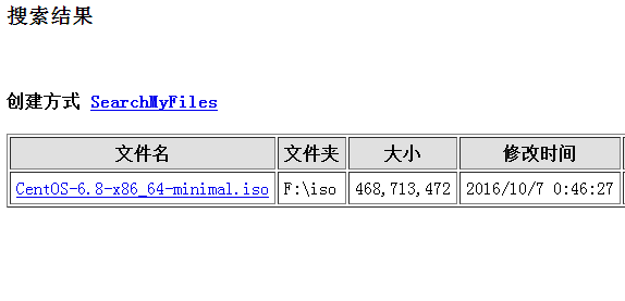 SearchMyFiles使用教程之搜索指定大小制定目录制定属性的文件并生成html报告