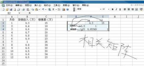 excel如何做相关性分析