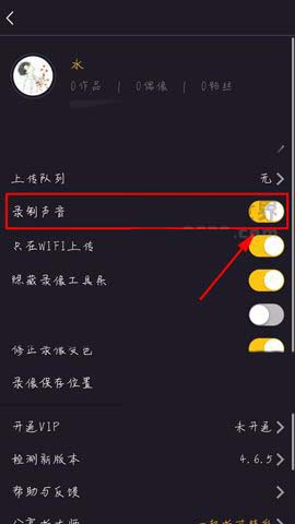 拍大师app怎么关闭录制声音?