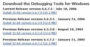 Debugging Tools(蓝屏检测工具) 6.8.4-风君子博客