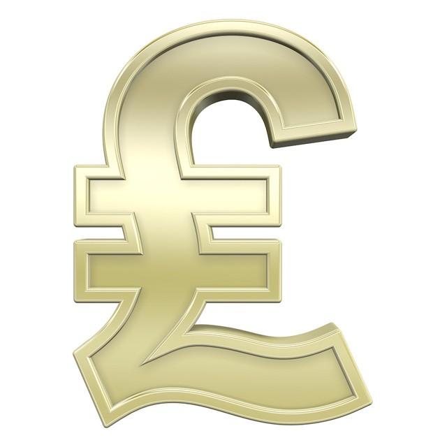 是英镑的符号,代表了英国以及一些其他国家的同名货币