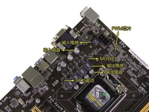 科普硬件知识:分析主板的组成部分和主要特点-风君雪科技博客