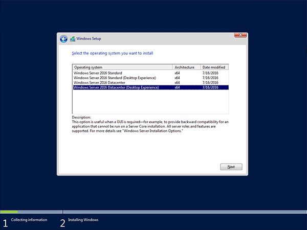 Windows Server 2016怎么安装?