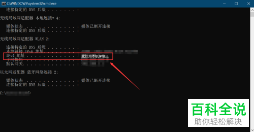 电脑的IPv4地址（本机IP地址）在哪查看-风君雪科技博客