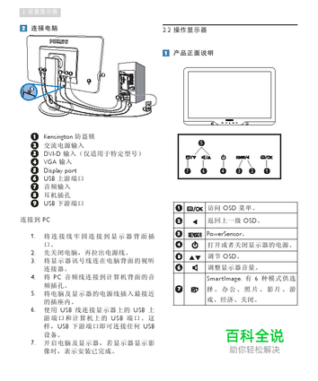 【说明书】飞利浦235PQ2EB/93液晶显示器（一）-风君子博客