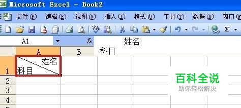 Excel单元格内如何添加多条斜线并添加内容？-冯金伟博客园