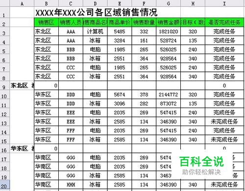 Excel如何用格式刷快速批量合并单元格-风君雪科技博客